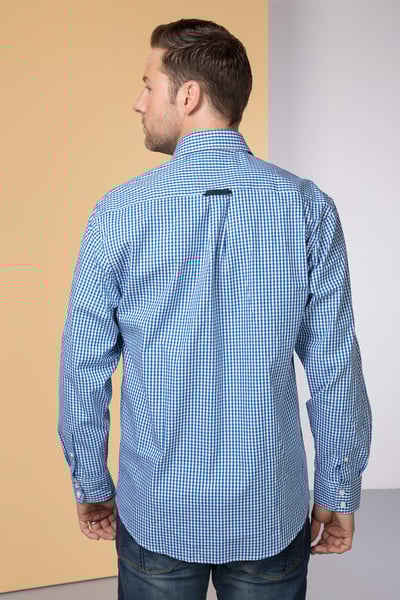 Klassische Oxford-Baumwollhemden für Herren - Daniel Blau