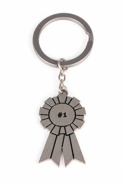Horse Keyring - Rosette