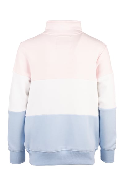 Girls Sweatshirt - Byland II - Spaniel Soft Pink/White/Soft Blue