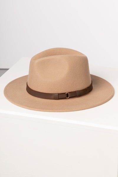 Men's Wool Felt Hat - Danby - Beige