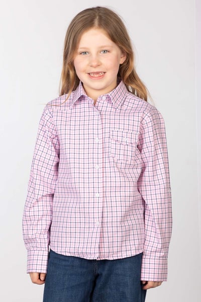 Country Girls Check Shirts - Pink