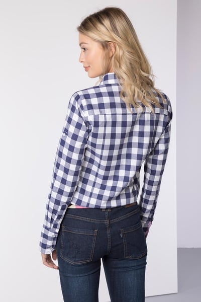 Ladies Hannah Country Shirt - Holly II - Navy