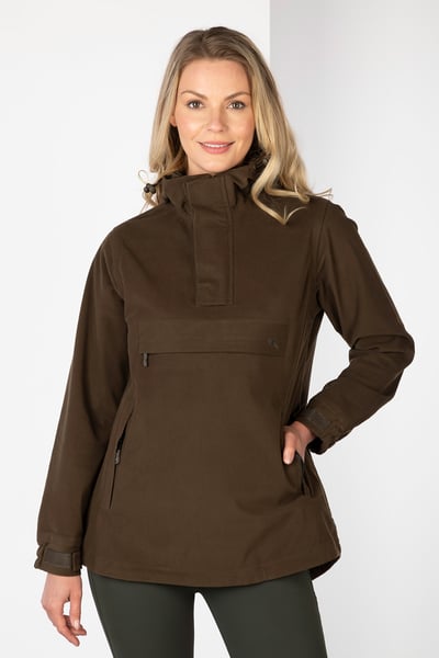 Ladies Shooting Smock - Danby - Brown