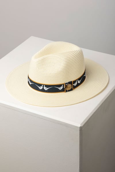 Men's Panama Hat - Malton - Navy Pheasant