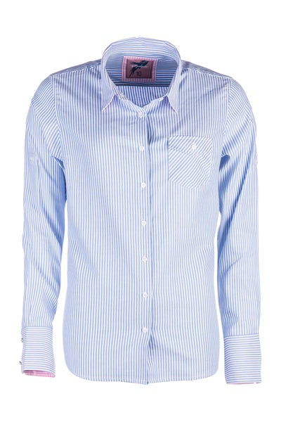 Ladies Striped Shirt - Matilda - Matilda Blue