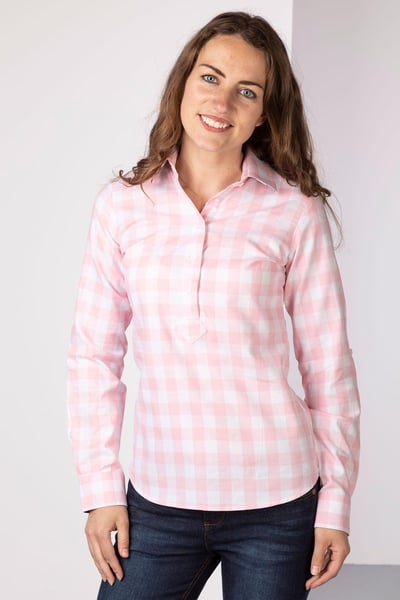 Damen Hannah Country Overhead Shirt - Holly II - Sorbet