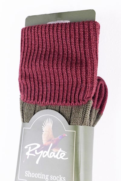 Damen-Schießsocken – Danby - Dunkles Oliv