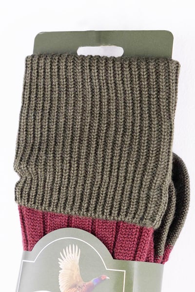 Damen-Schießsocken – Danby - Wein