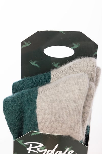 Ladies Hiking Socks - Atwick - 2 Pack - Green