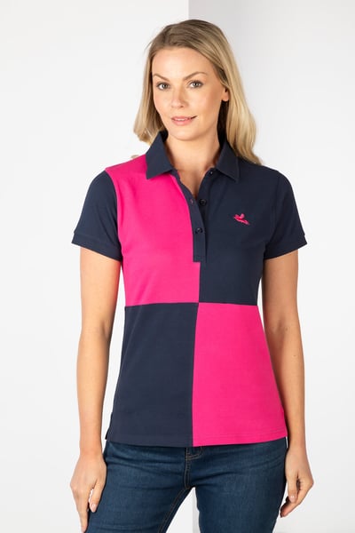 Polo Quart Dame - Ganton - Marine