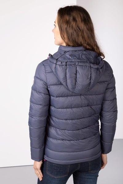 Ladies Insulated Quilted Jacket - Marske - Smoke