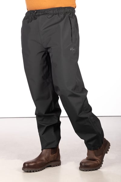 Men's Premium Waterproof Overtrousers - Gransmoor - Black
