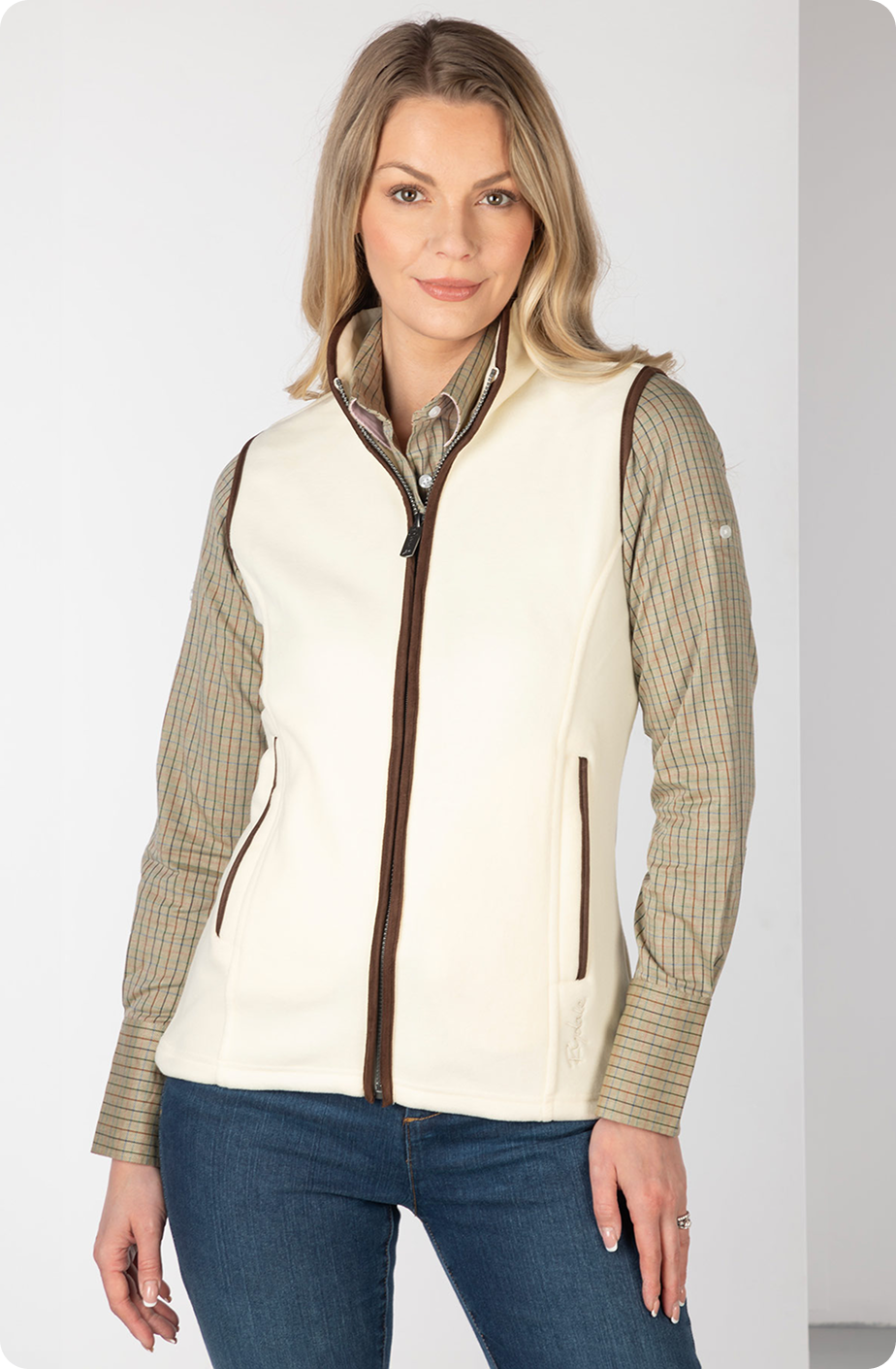 Ladies Premium Fleece Waistcoat