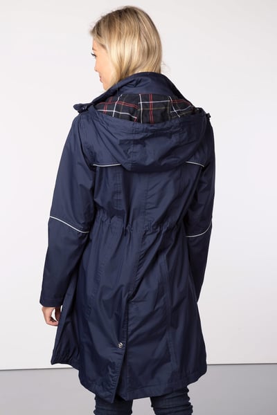 Ladies 3/4 Length Riding Coat - Emley - Navy