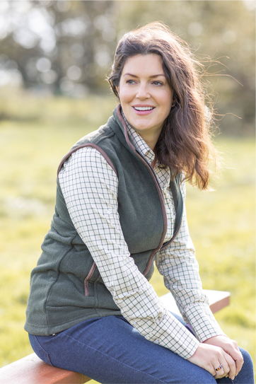 Ladies Fleece Waistcoat - Huggate