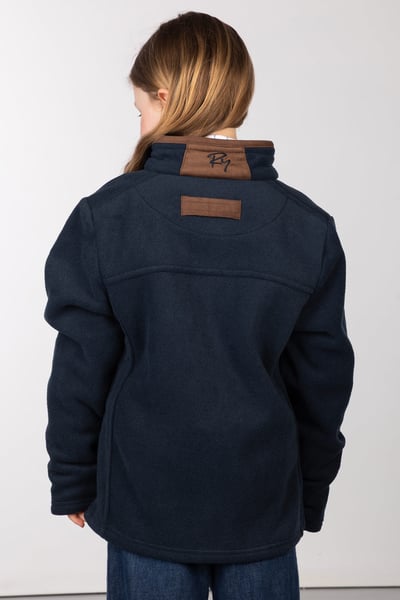 Kid's Fleece Jacket - Huggate - Ink