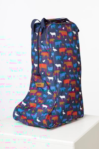 Wellington Boot Bags - Farmyard