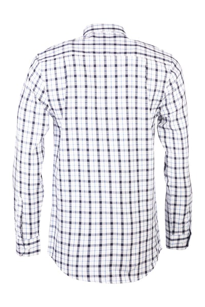 Men's Button Down Country Shirt - Haworth Dark Navy/Blue