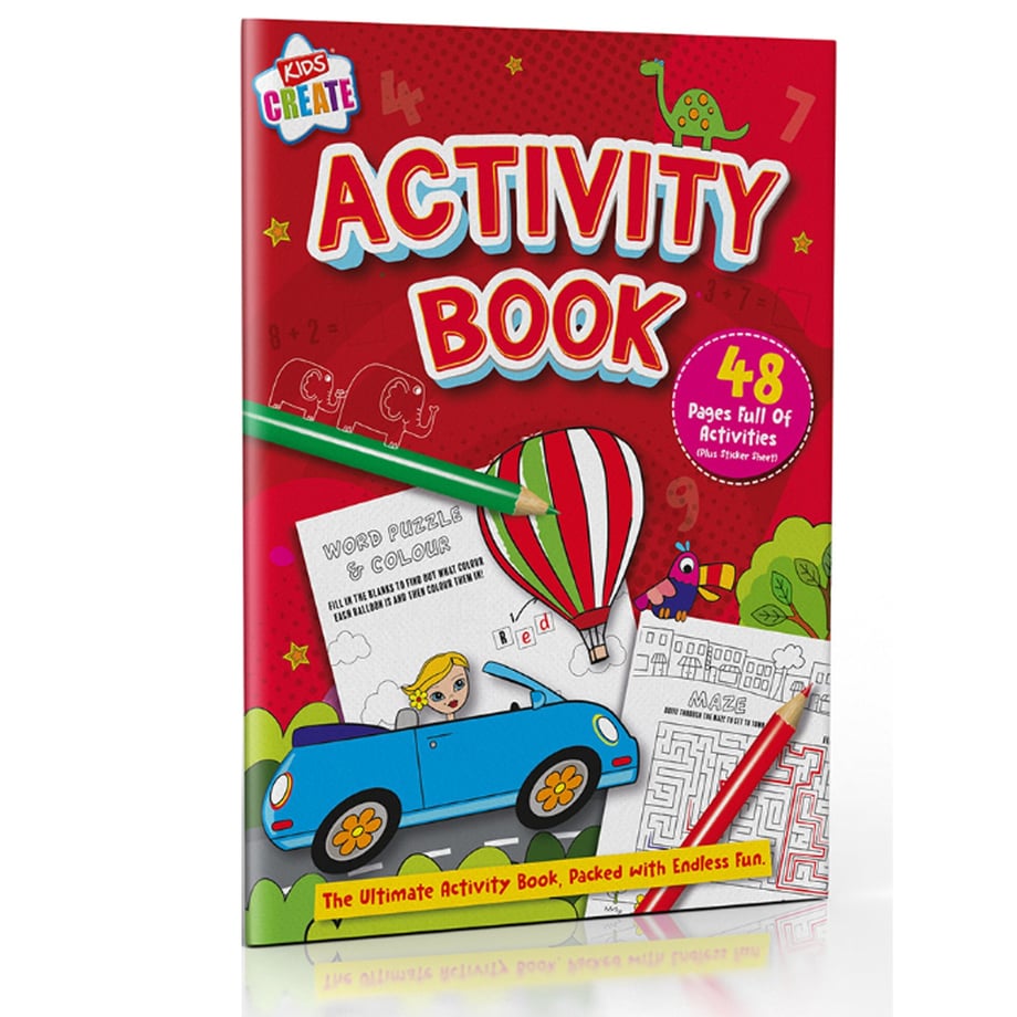 Kids Create Activity Book UK