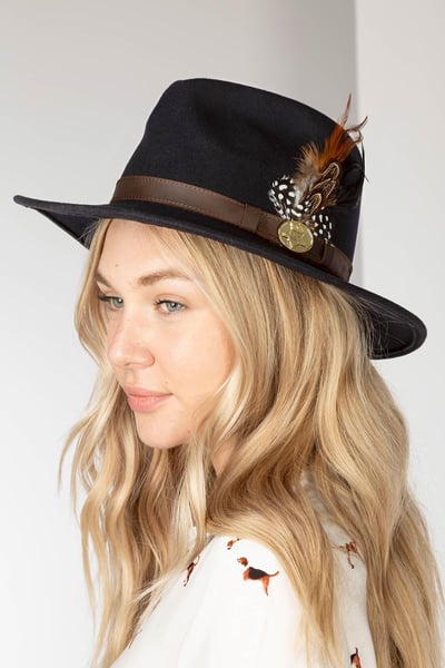 Damen Wollfilzhut - Danby - Marine