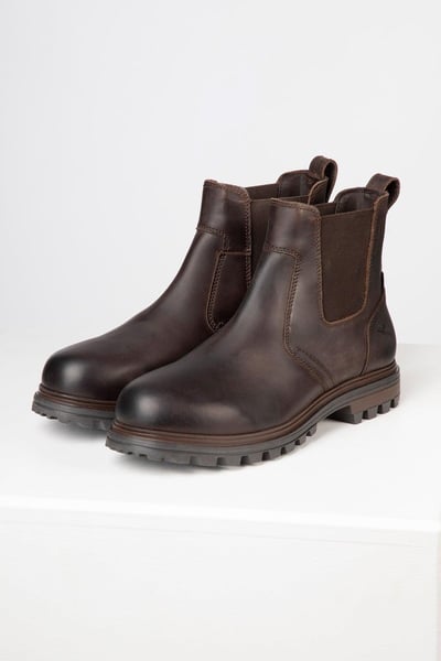 Men's Leather Market Boots - Ilkley II - Brown