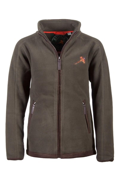 Junior-Fleece mit durchgehendem Reißverschluss - Gransmoor - Olive