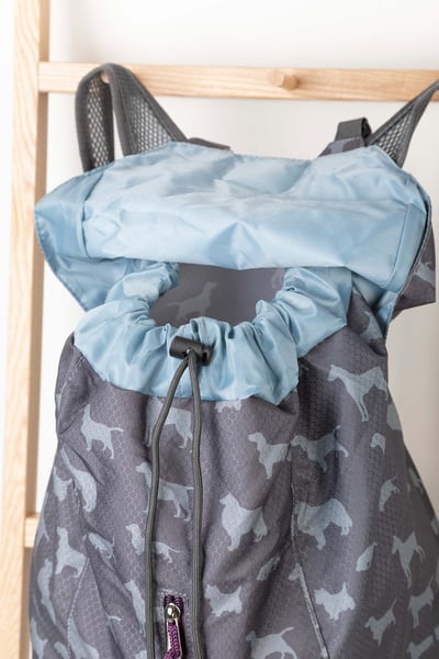 Pack & Go Rucksack - Multi Dog Grey
