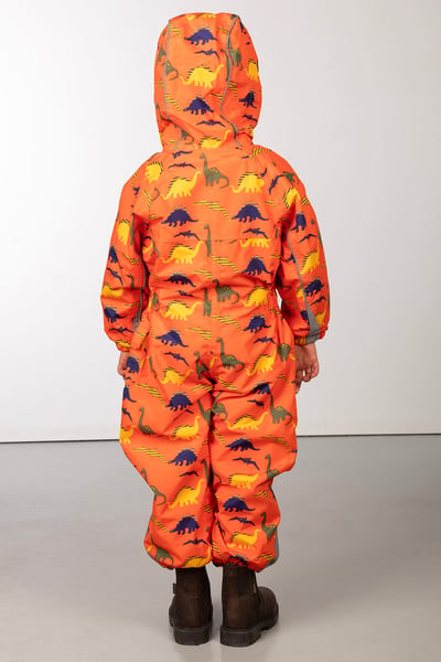 Toddler Fleece-Lined Puddle Suit - Dinosaurs