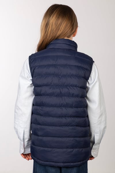 Kid's Padded Gilet - Runswick Bay - Navy