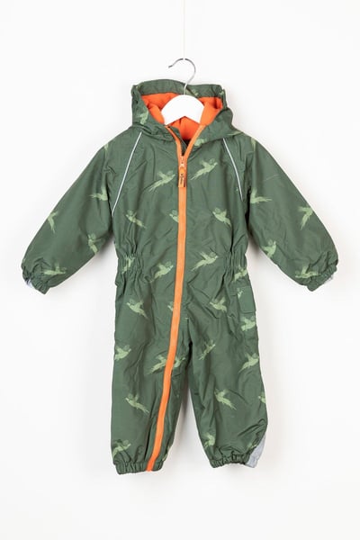 Toddler Fleece-Lined Puddle Suit - Pheasant Print