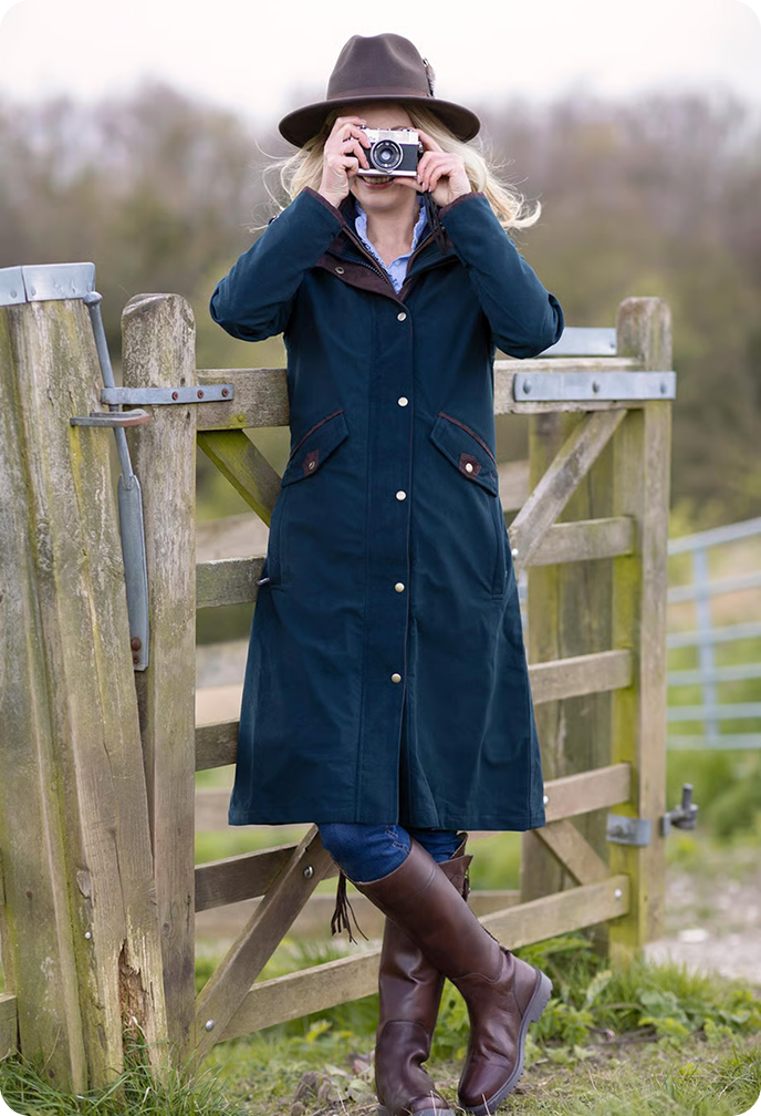 Ladies Full Length Riding Coat