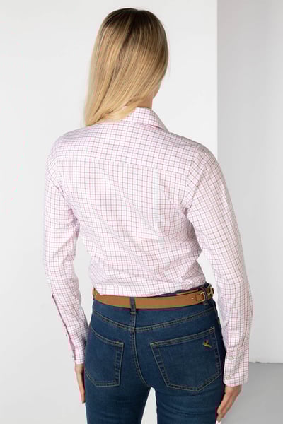 Damen Hannah Country Shirt - Ellie II - Rosa