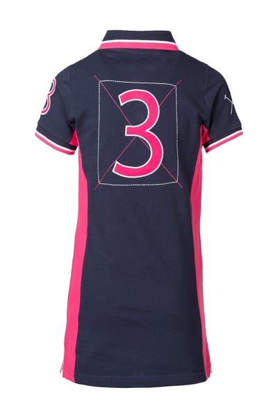 Girl's Polo Dress - Muston - Navy