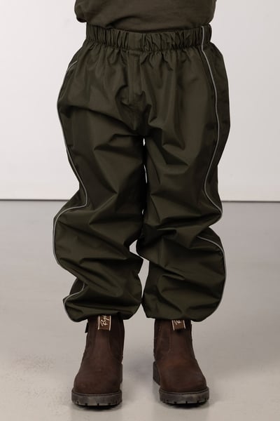 Pantalones Splash para niños pequeños - Aceituna