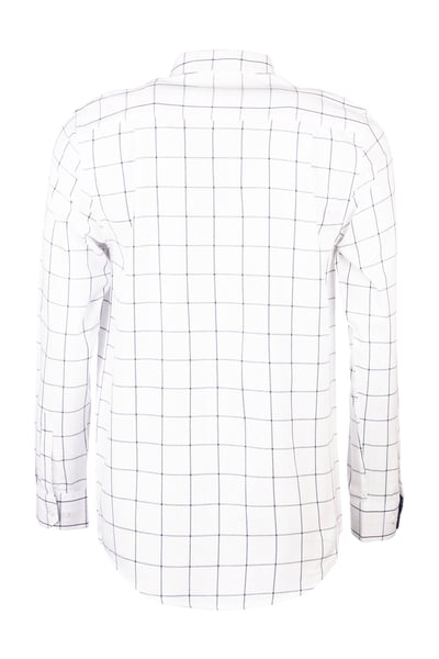 Men's Cotton Twill Country Shirt - Helmsley Dark Navy