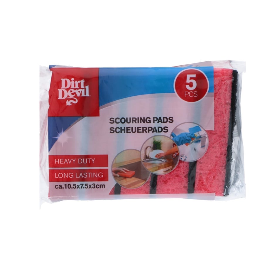 Dirt Devil Premium Scouring Pads 5 Pack UK