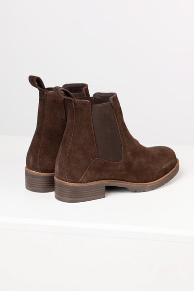 Damen-Chelsea-Stiefel aus Wildleder – Allerston - Braun