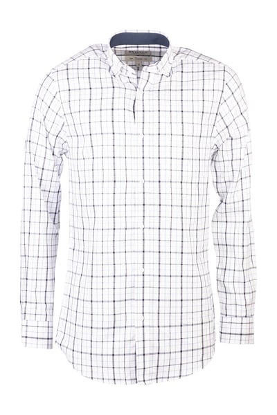 Men's Button Down Country Shirt - Thirsk Dark Navy