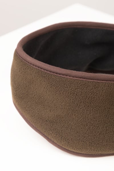 Damen-Fleece-Stirnband - Harpham - Oliv/Eisen