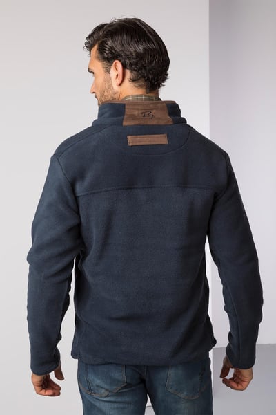 Men's Overhead Fleece - Huggate - Ink