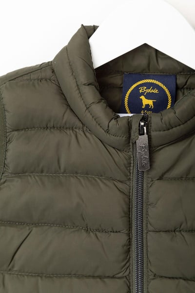 Toddler Padded Gilet - Runswick Bay - Khaki