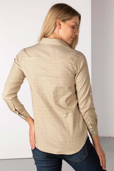 Chemise à enfiler pour femme Hannah Country - Poacher - Pocher Beige