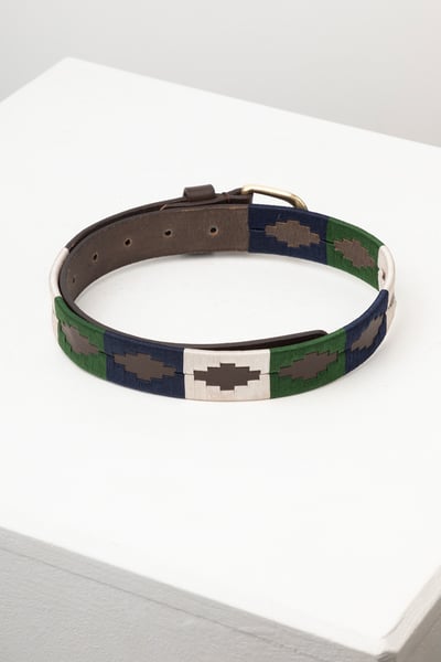 Junior Polo Belts - Askwith - Navy/White/Olive