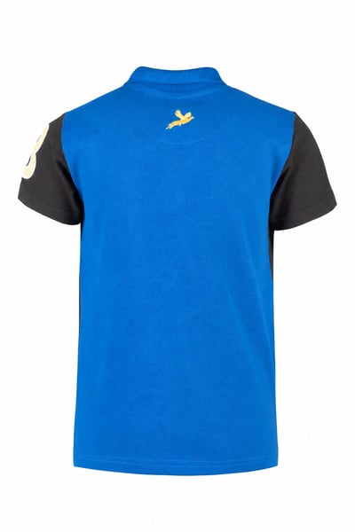 Junior Polo Shirt - Ganton - Blue/Black