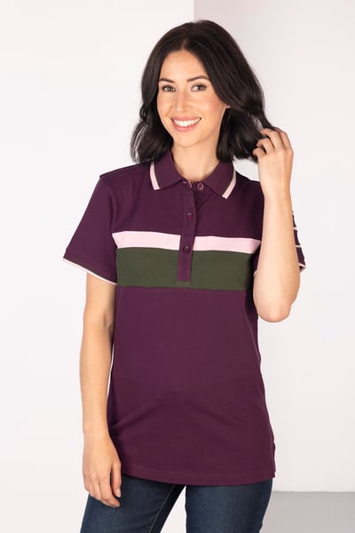 Polo Rayé Femme - Brahman - Baie