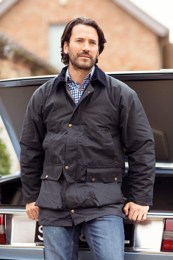 Chaqueta encerada para hombre - Thirsk