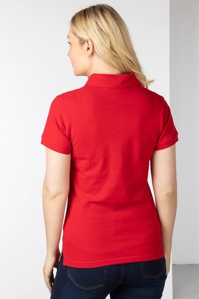Ladies Charlie II Polo Shirt - Red