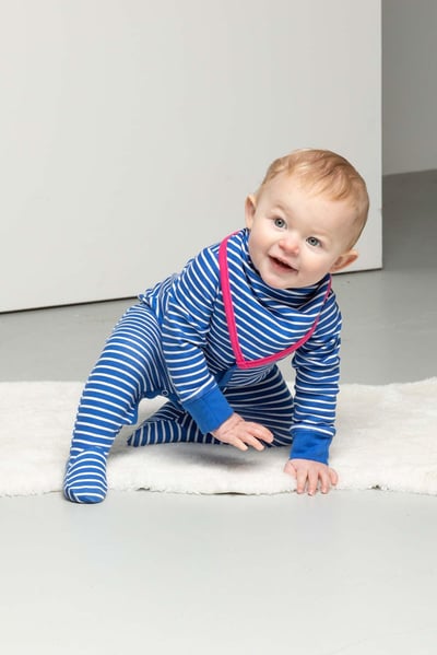 Baby Bibs (2 Pack) - Petal Blue