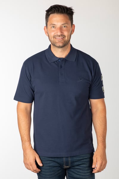 Men's Fordon V Polo Shirt - Navy
