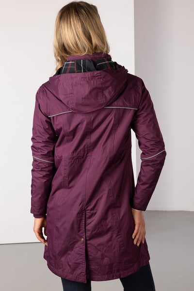 Ladies 3/4 Length Riding Coat - Emley - Berry